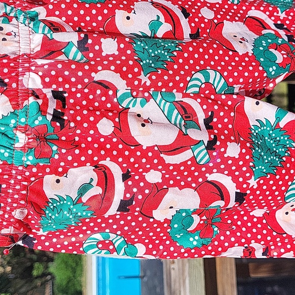 2 pair girls pants, Christmas, ruffle bottoms, sz 2, NWT - Picture 6 of 8